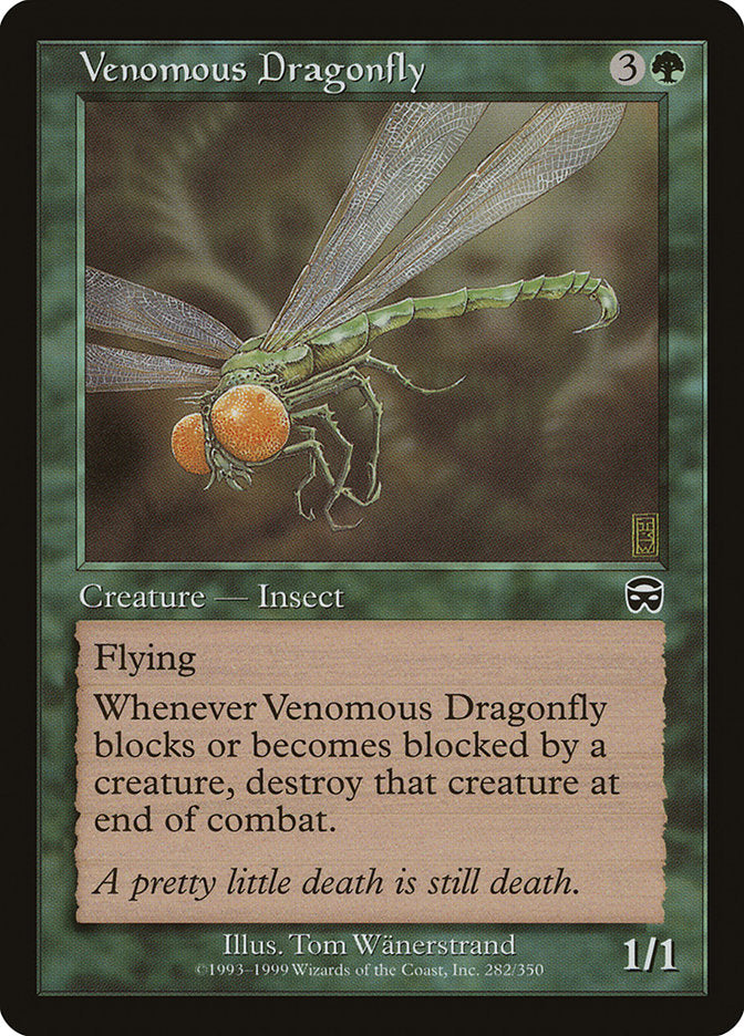 Venomous Dragonfly [Mercadian Masques] | Silver Goblin