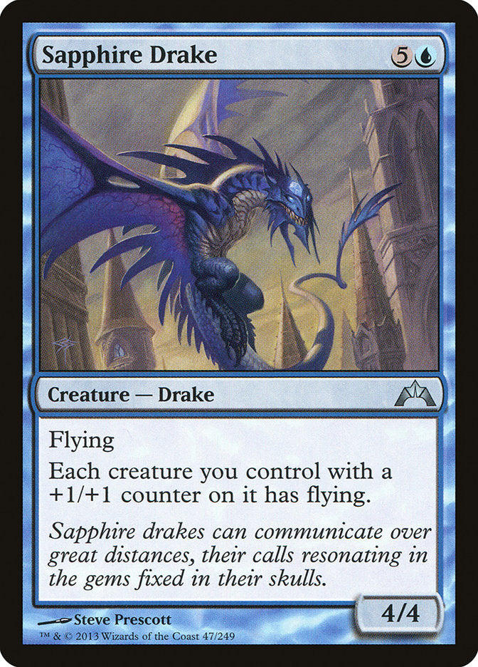 Sapphire Drake [Gatecrash] | Silver Goblin