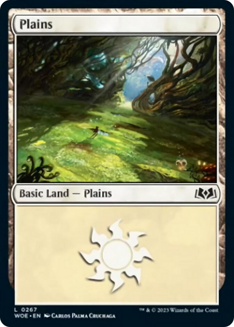 Plains (0267) [Wilds of Eldraine] | Silver Goblin