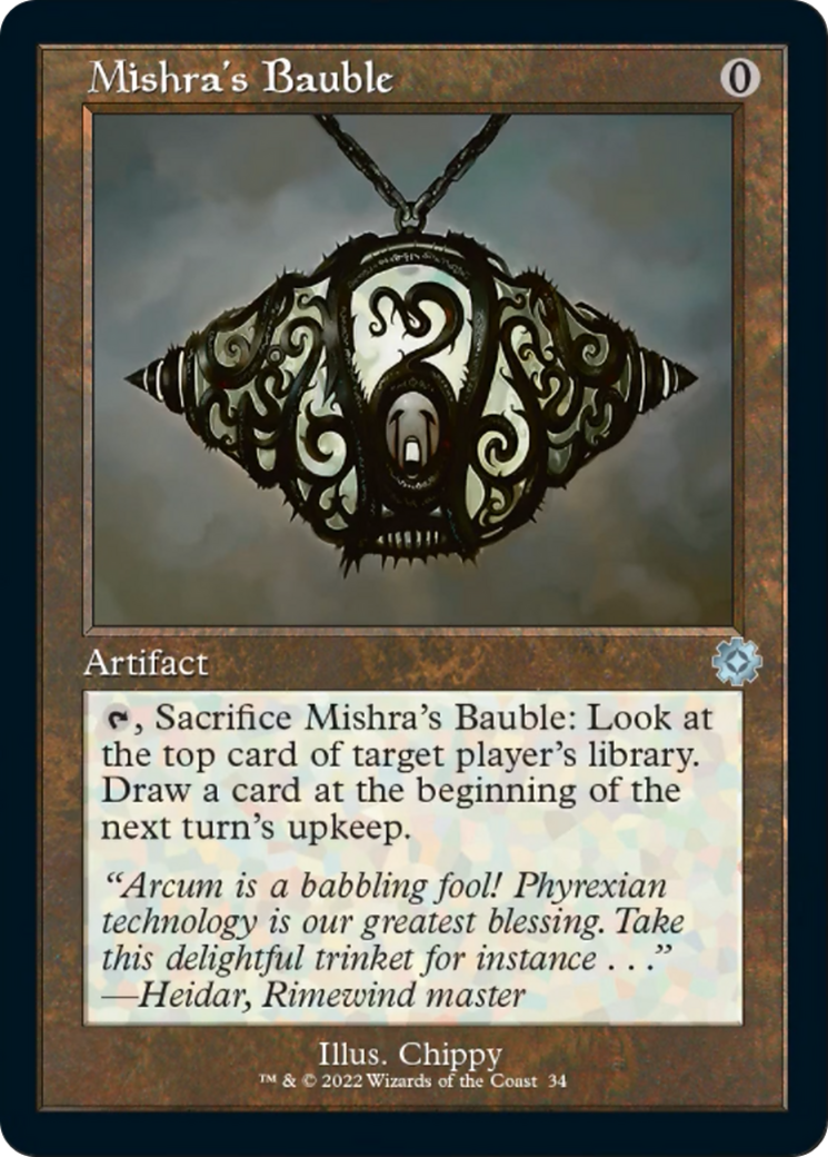 Mishra's Bauble [The Brothers' War Retro Artifacts] | Silver Goblin
