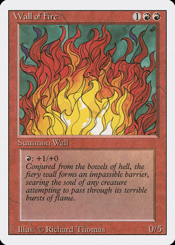 Wall of Fire [Revised Edition] | Silver Goblin