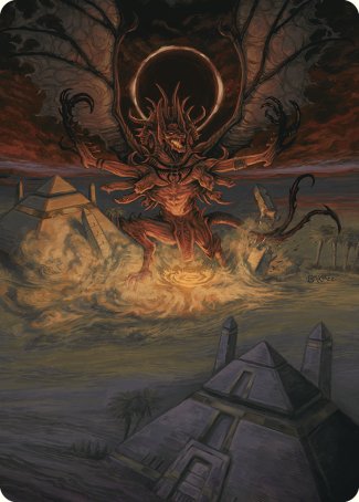 Dread Return Art Card [Commander Masters Art Series] | Silver Goblin