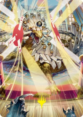 Spirit-Sister's Call Art Card (Gold-Stamped Signature) [Kamigawa: Neon Dynasty Art Series] | Silver Goblin