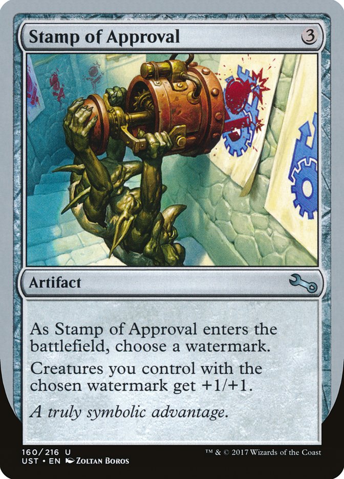Stamp of Approval [Unstable] | Silver Goblin