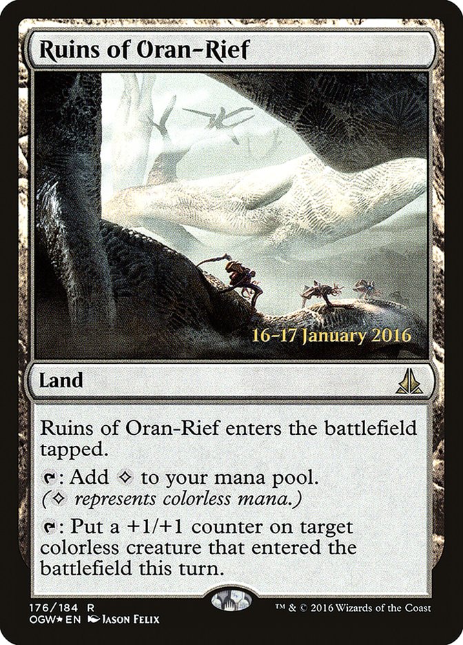 Ruins of Oran-Rief [Oath of the Gatewatch Prerelease Promos] | Silver Goblin