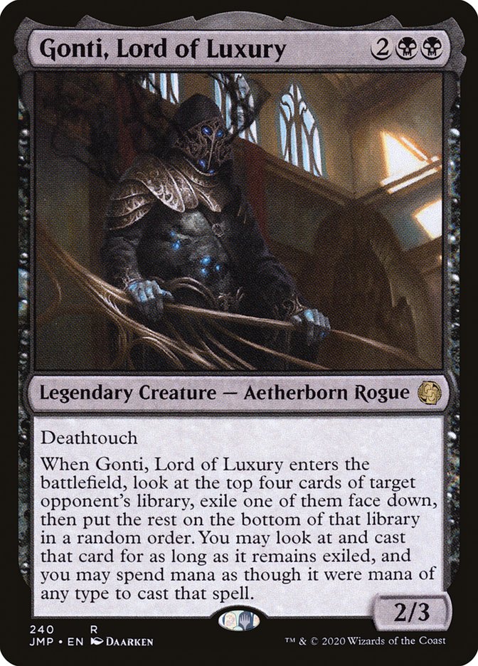 Gonti, Lord of Luxury [Jumpstart] | Silver Goblin