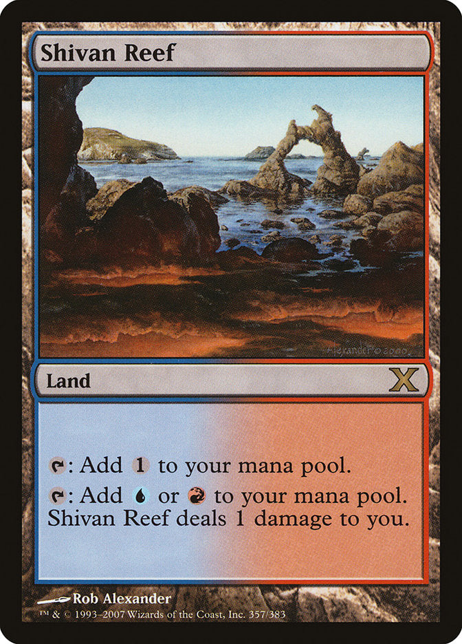 Shivan Reef [Tenth Edition] | Silver Goblin