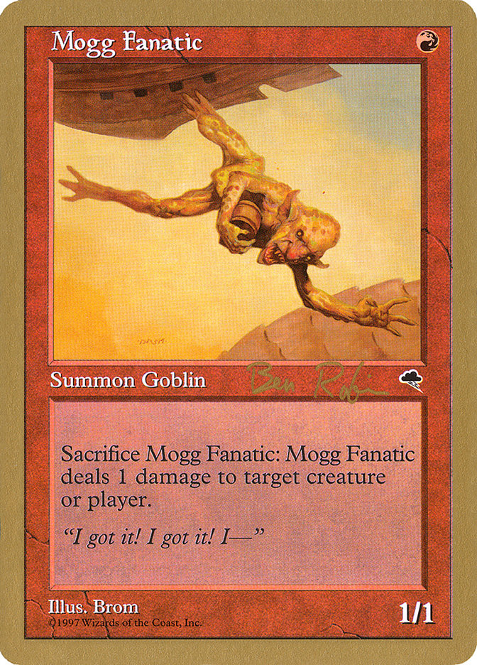 Mogg Fanatic (Ben Rubin) [World Championship Decks 1998] | Silver Goblin