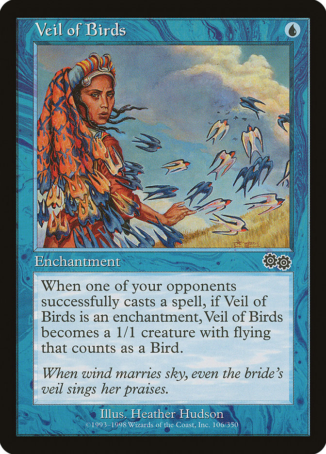 Veil of Birds [Urza's Saga] | Silver Goblin