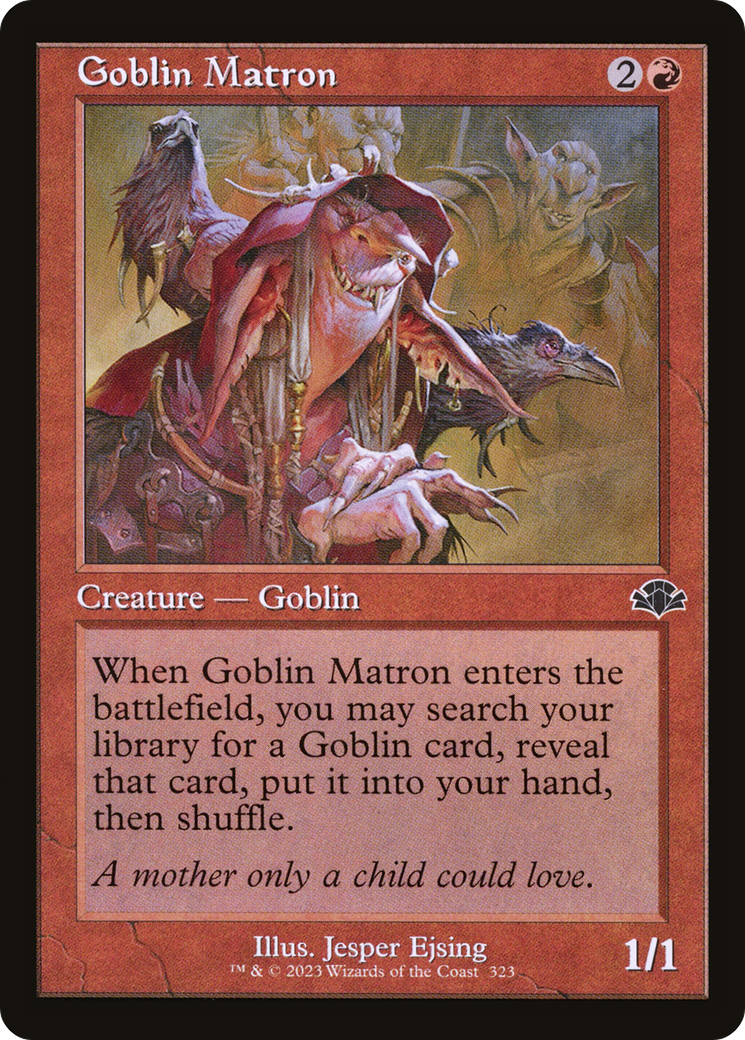 Goblin Matron (Retro) [Dominaria Remastered] | Silver Goblin