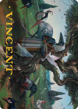 Kindred Discovery Art Card (Gold-Stamped Signature) [Commander Legends: Battle for Baldur's Gate Art Series] | Silver Goblin