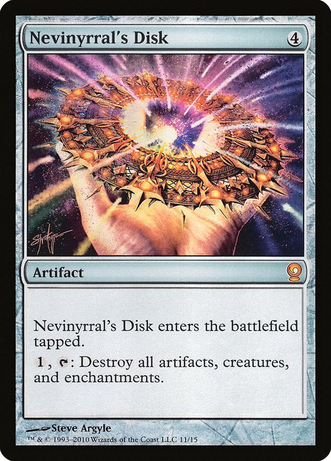 Nevinyrral's Disk [From the Vault: Relics] | Silver Goblin