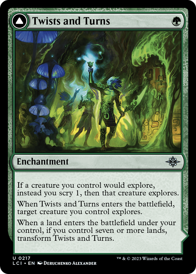 Twists and Turns // Mycoid Maze [The Lost Caverns of Ixalan] | Silver Goblin