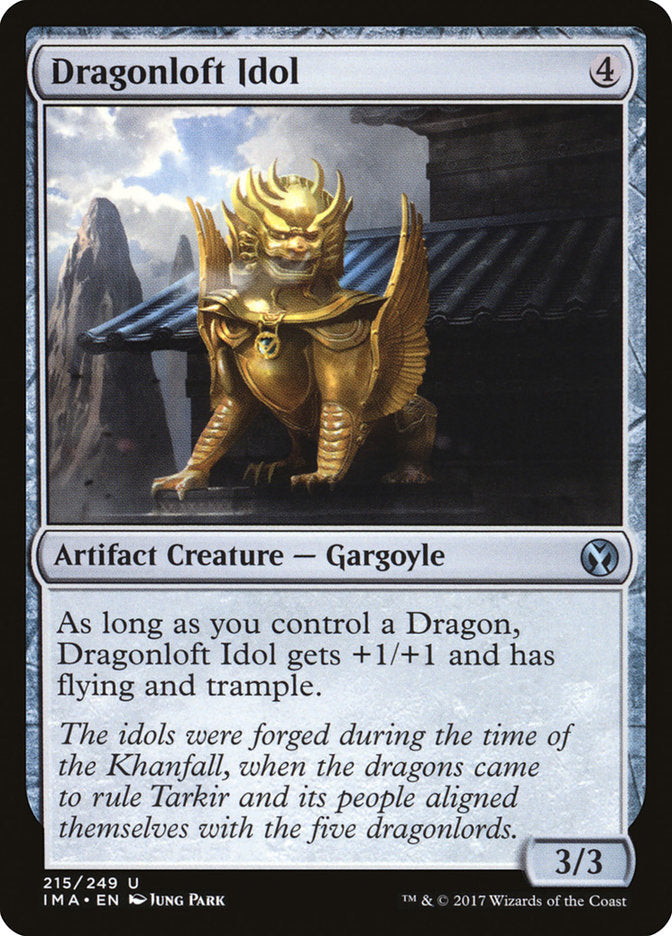 Dragonloft Idol [Iconic Masters] | Silver Goblin