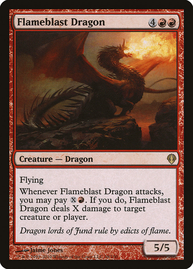 Flameblast Dragon [Archenemy] | Silver Goblin