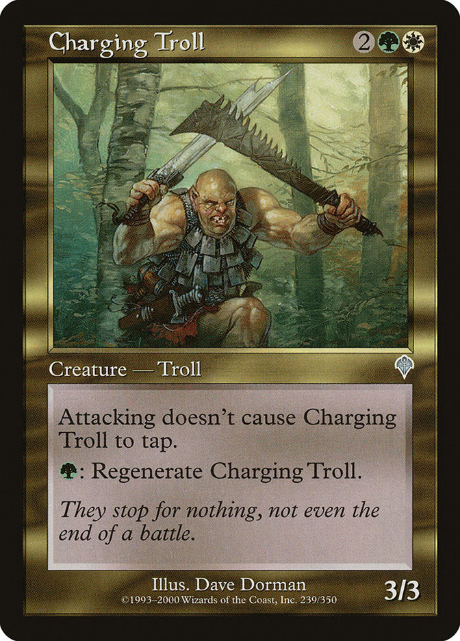Charging Troll [Invasion] | Silver Goblin