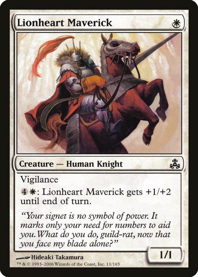 Lionheart Maverick [Guildpact] | Silver Goblin