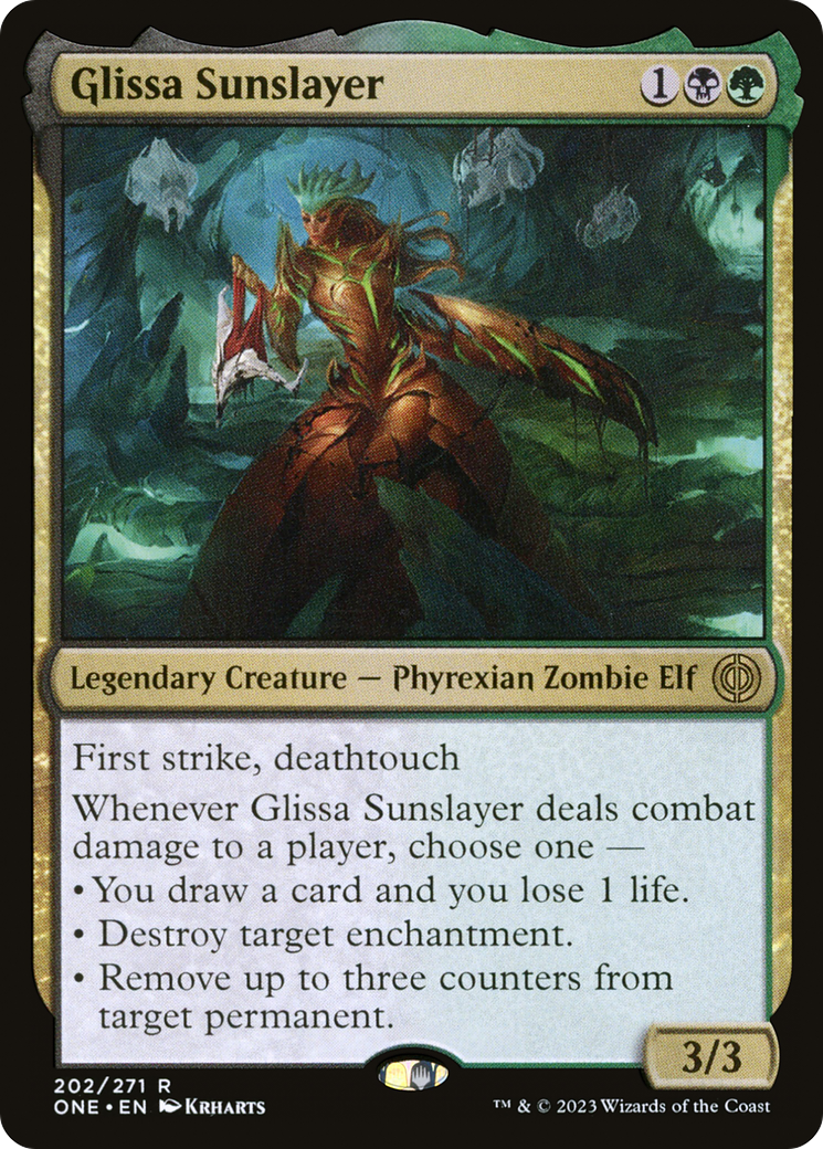 Glissa Sunslayer [Phyrexia: All Will Be One] | Silver Goblin