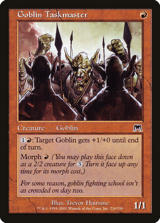 Goblin Taskmaster [Onslaught] | Silver Goblin
