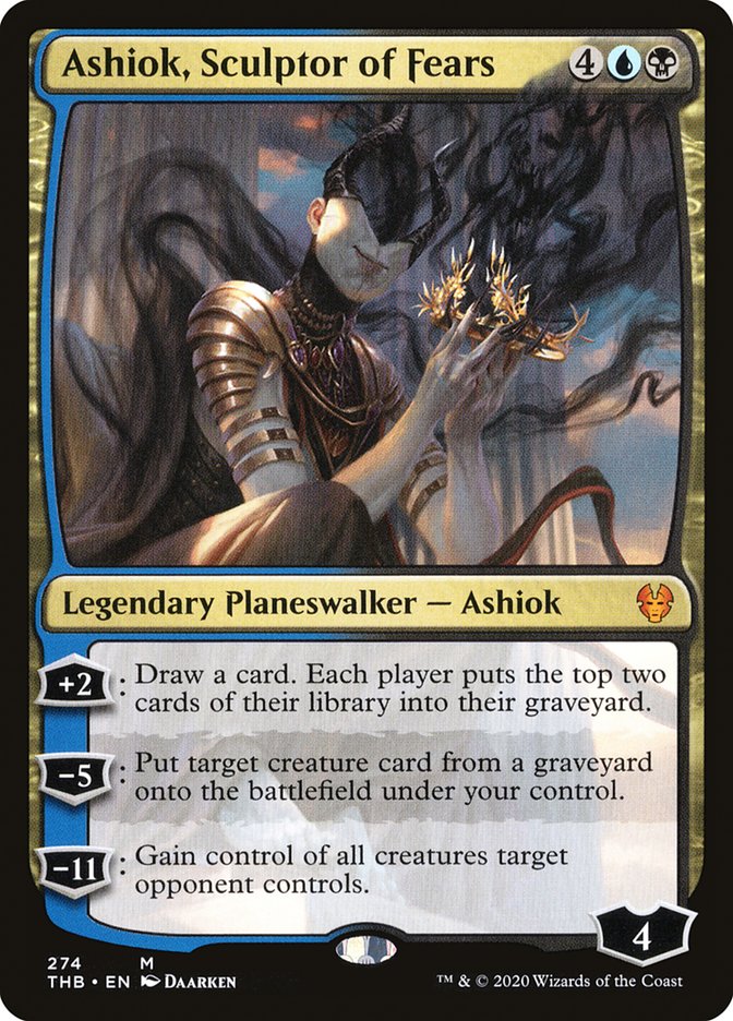 Ashiok, Sculptor of Fears [Theros Beyond Death] | Silver Goblin