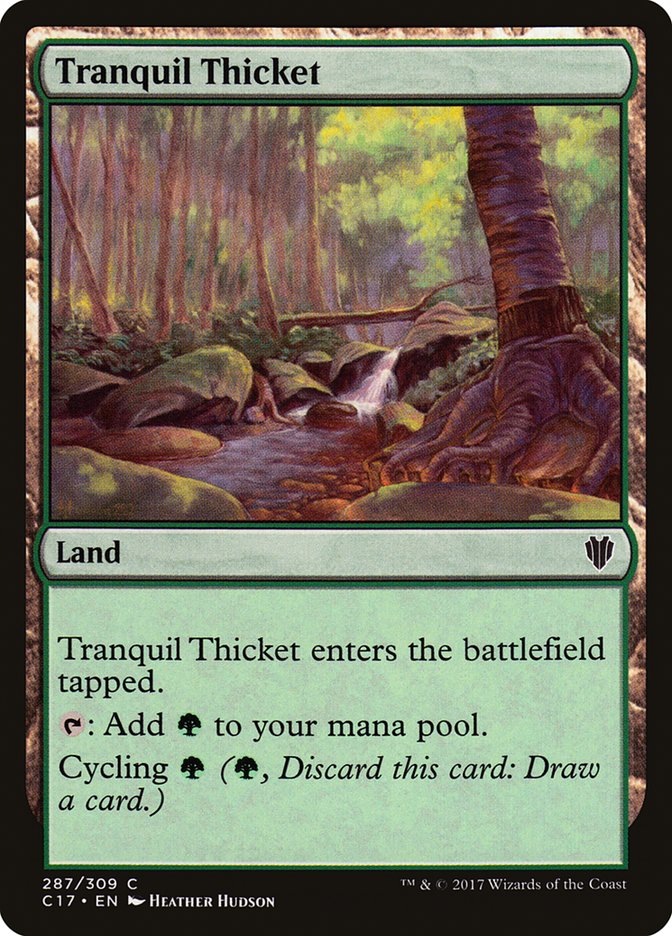Tranquil Thicket [Commander 2017] | Silver Goblin