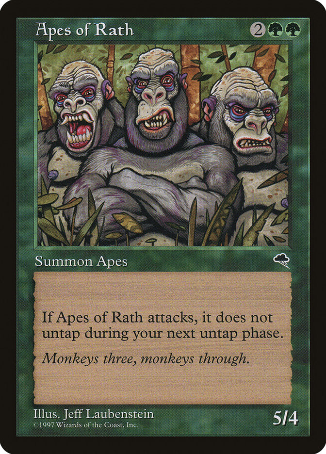 Apes of Rath [Tempest] | Silver Goblin
