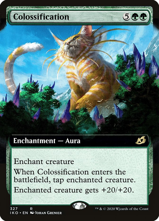 Colossification (Extended Art) [Ikoria: Lair of Behemoths] | Silver Goblin