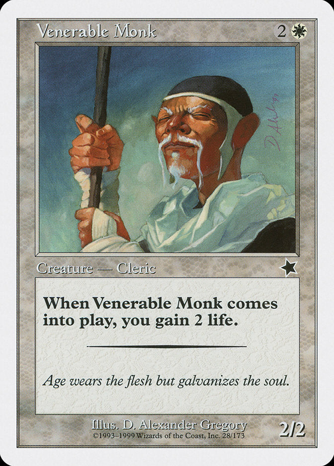 Venerable Monk [Starter 1999] | Silver Goblin