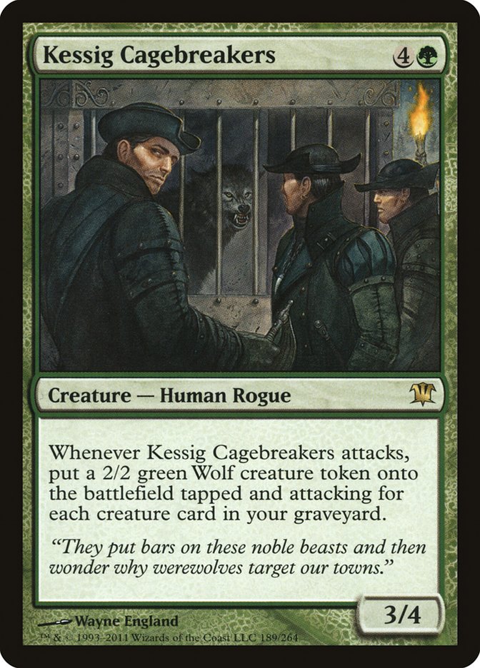 Kessig Cagebreakers [Innistrad] | Silver Goblin