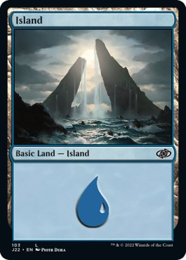 Island (103) [Jumpstart 2022] | Silver Goblin