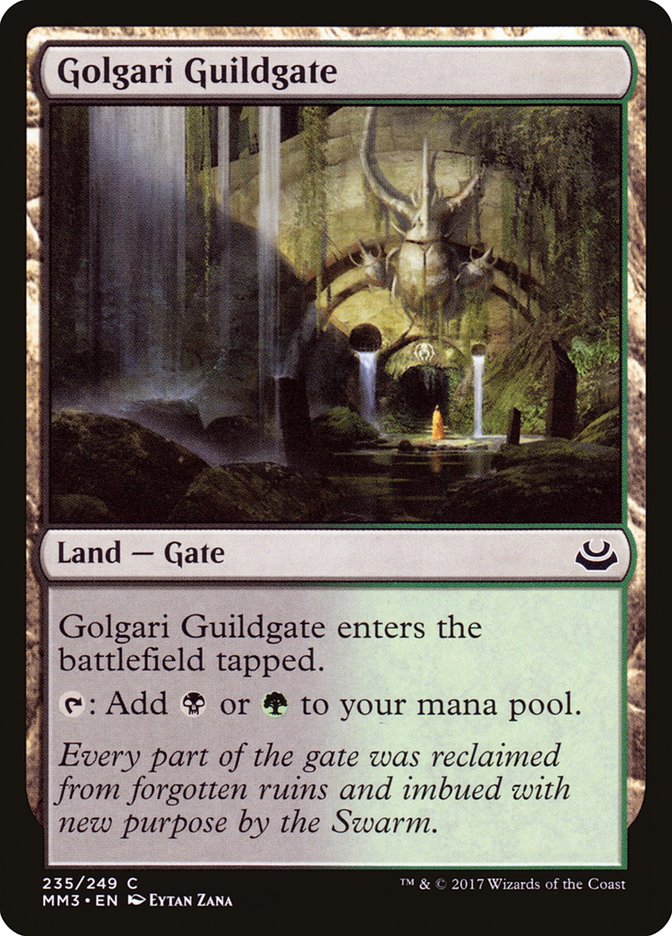 Golgari Guildgate [Modern Masters 2017] | Silver Goblin