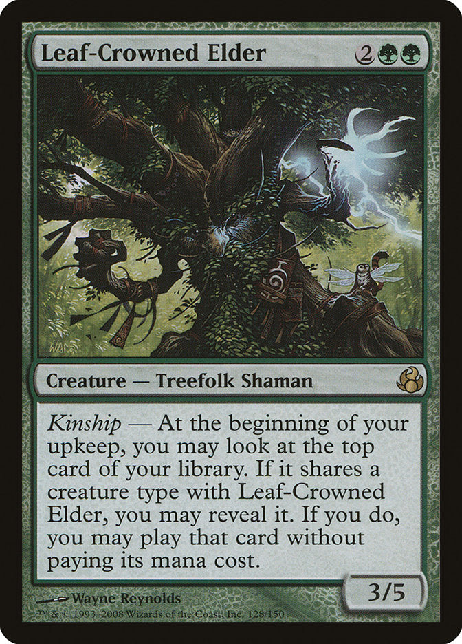 Leaf-Crowned Elder [Morningtide] | Silver Goblin