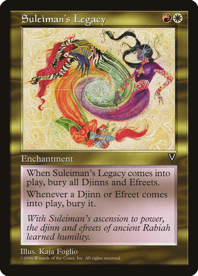Suleiman's Legacy [Visions] | Silver Goblin