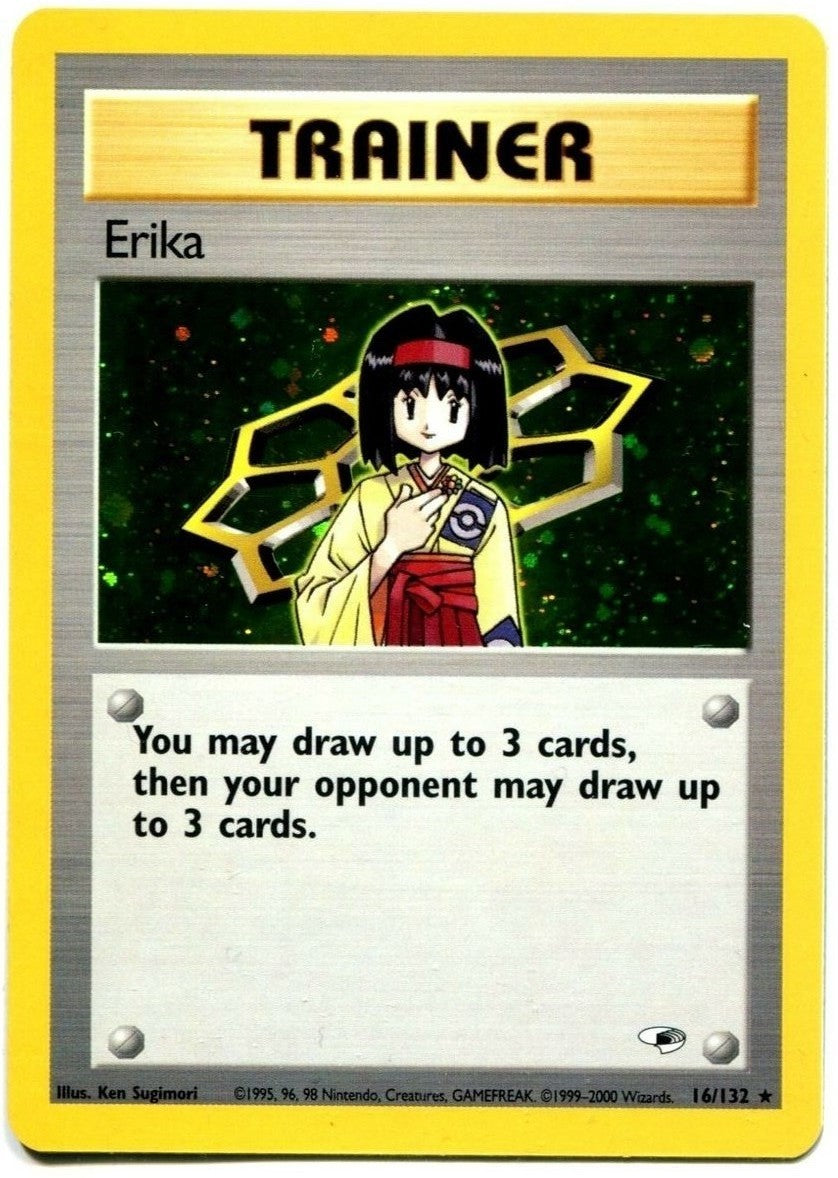 Erika (16/132) [Gym Heroes Unlimited] | Silver Goblin