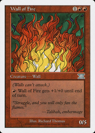 Wall of Fire [Classic Sixth Edition] | Silver Goblin