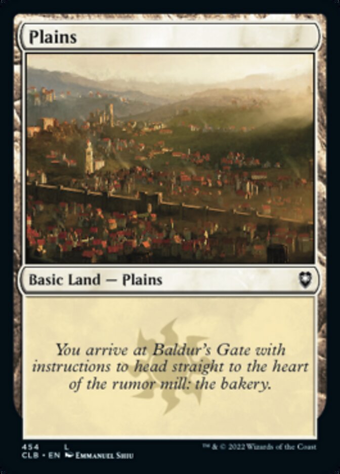 Plains (454) [Commander Legends: Battle for Baldur's Gate] | Silver Goblin