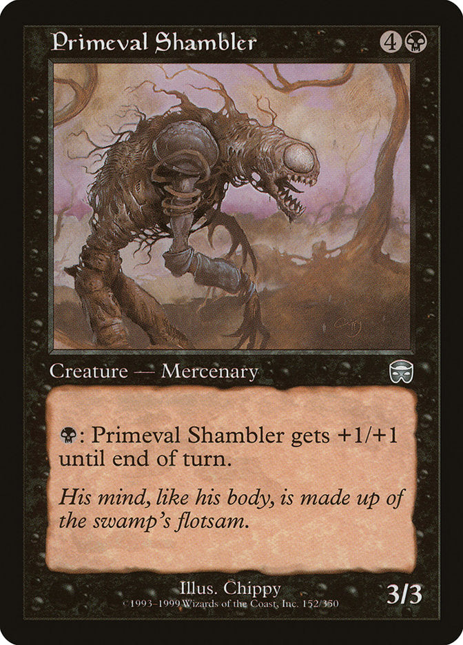 Primeval Shambler [Mercadian Masques] | Silver Goblin