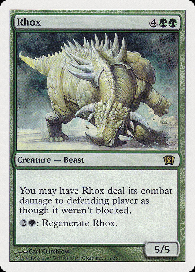 Rhox [Eighth Edition] | Silver Goblin