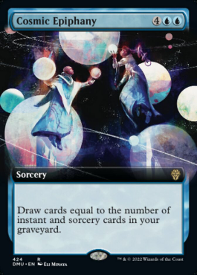 Cosmic Epiphany (Extended Art) [Dominaria United] | Silver Goblin