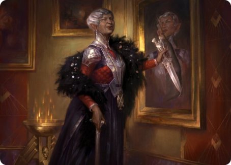 Evelyn, the Covetous Art Card [Streets of New Capenna Art Series] | Silver Goblin