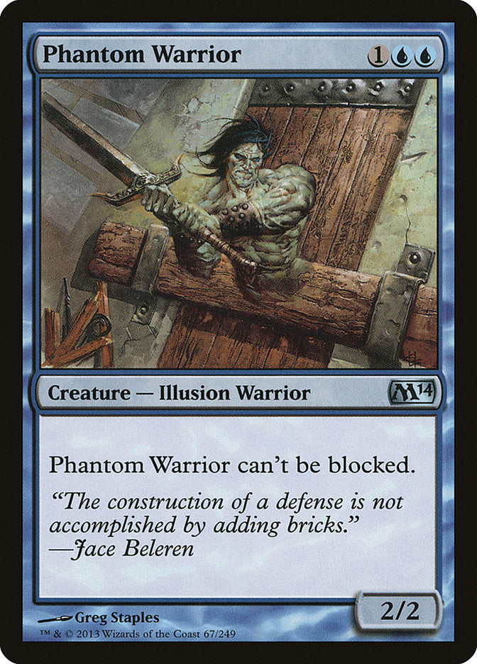 Phantom Warrior [Magic 2014] | Silver Goblin