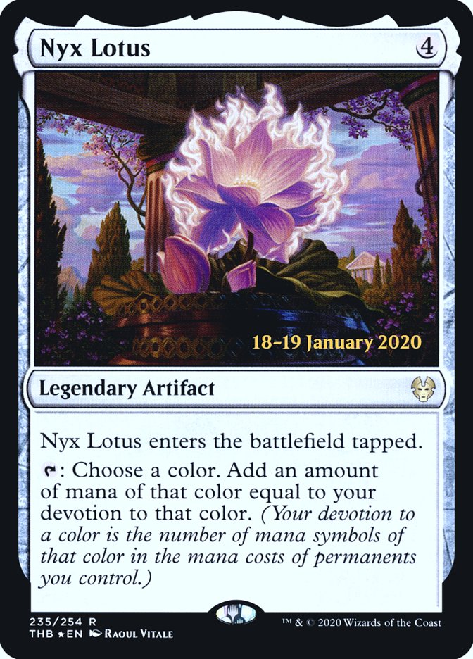 Nyx Lotus [Theros Beyond Death Prerelease Promos] | Silver Goblin