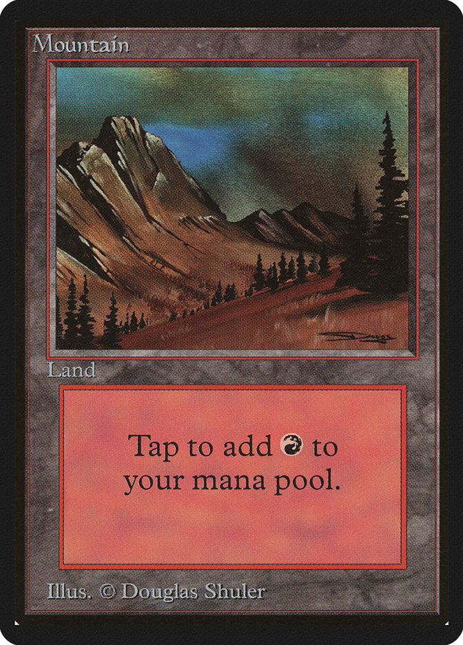 Mountain (299) [Beta Edition] | Silver Goblin