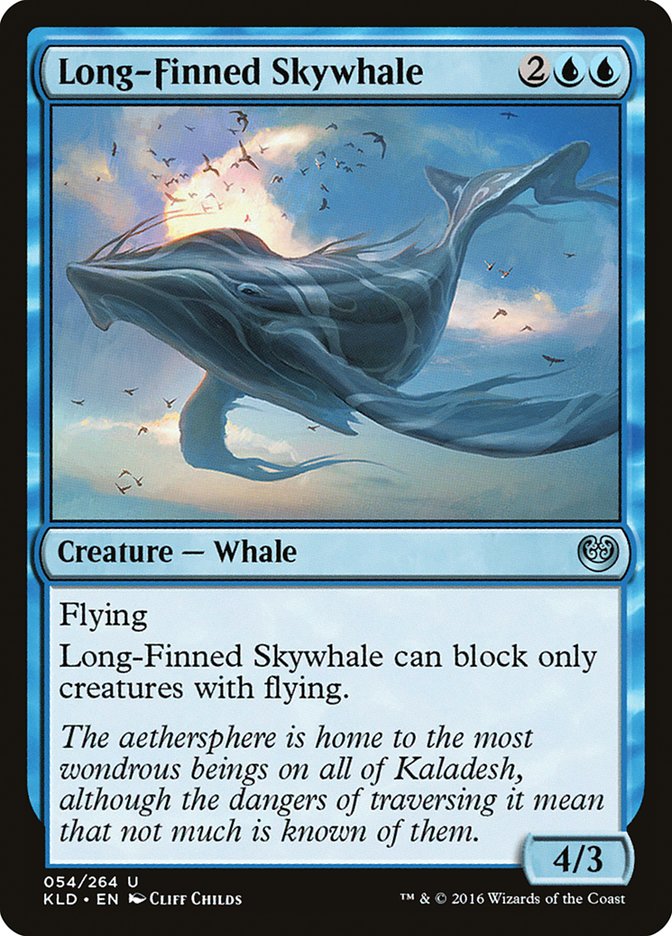 Long-Finned Skywhale [Kaladesh] | Silver Goblin