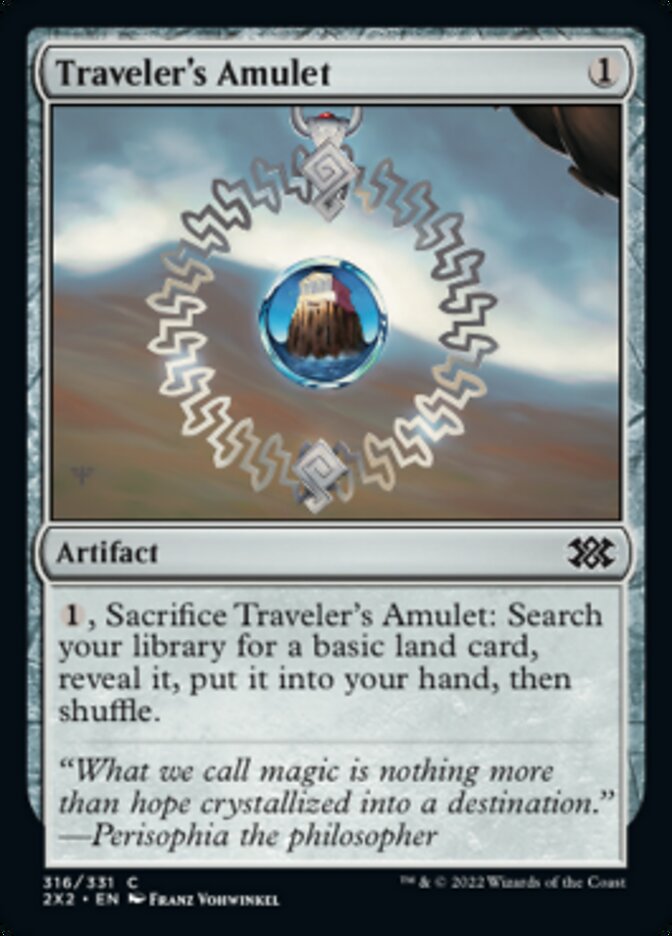 Traveler's Amulet [Double Masters 2022] | Silver Goblin