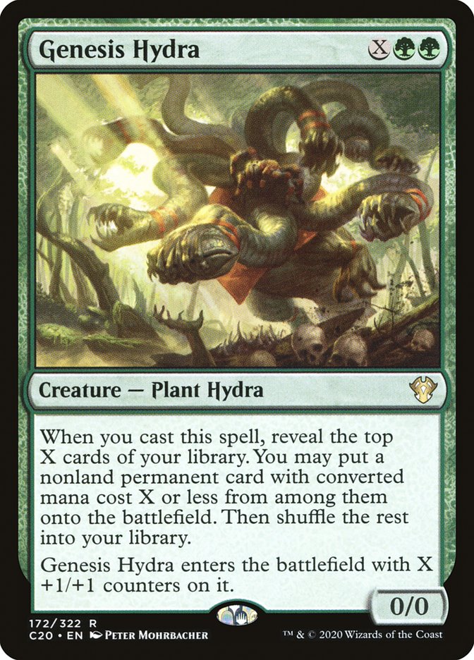 Genesis Hydra [Commander 2020] | Silver Goblin