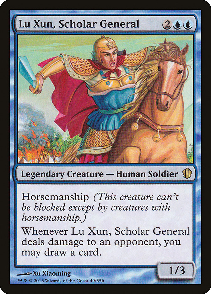 Lu Xun, Scholar General [Commander 2013] | Silver Goblin