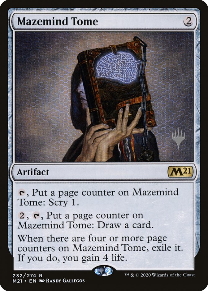 Mazemind Tome (Promo Pack) [Core Set 2021 Promos] | Silver Goblin