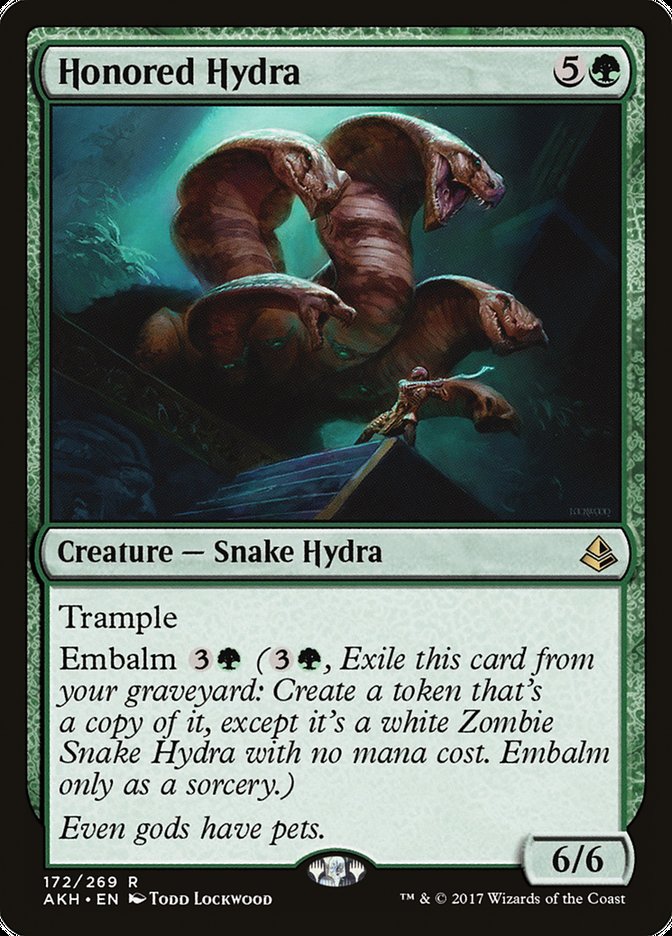 Honored Hydra [Amonkhet] | Silver Goblin
