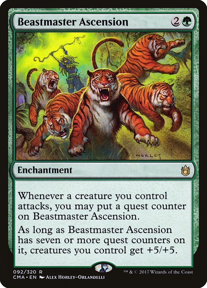 Beastmaster Ascension [Commander Anthology] | Silver Goblin